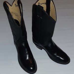 Justin tobias boots black 7 1/2 E men style 3040